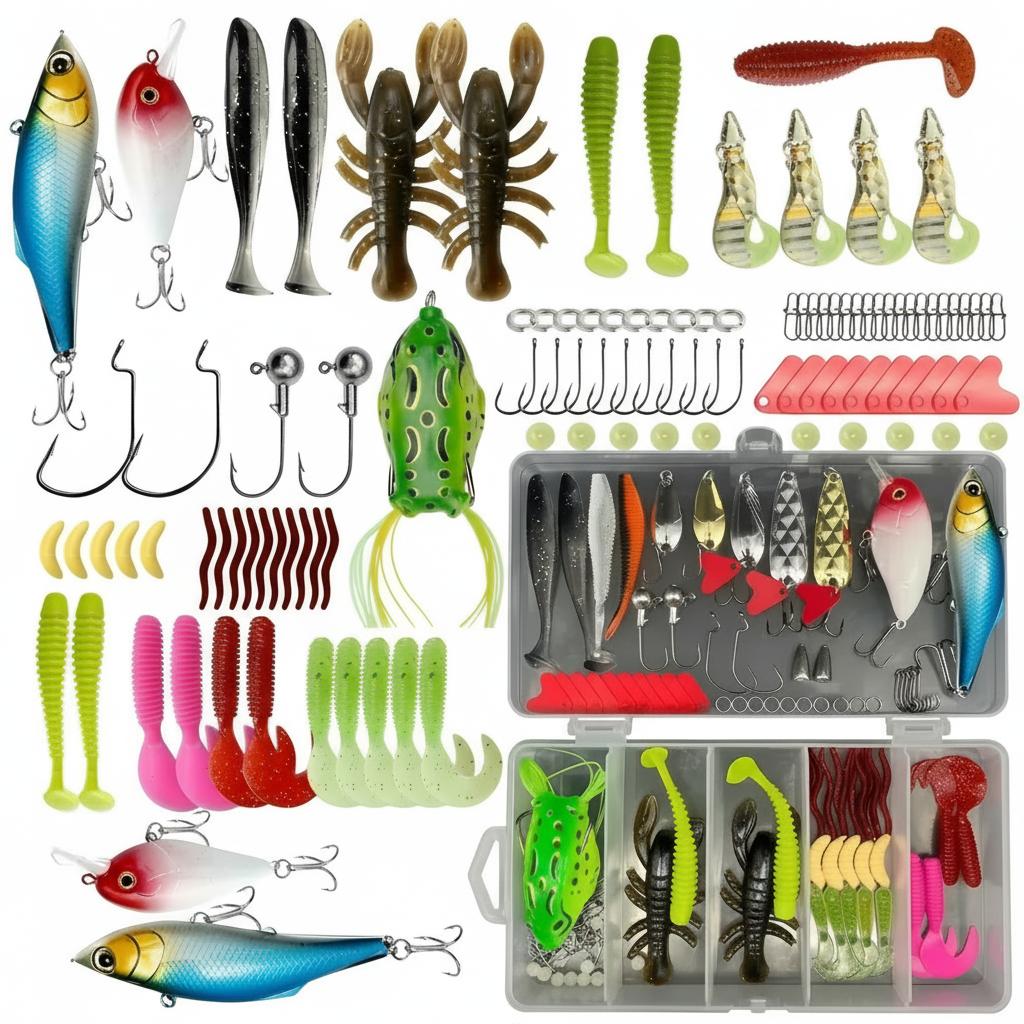 Fishing Equipment Lures - 133개 프리미엄 낚시 미끼 세트, 낚시