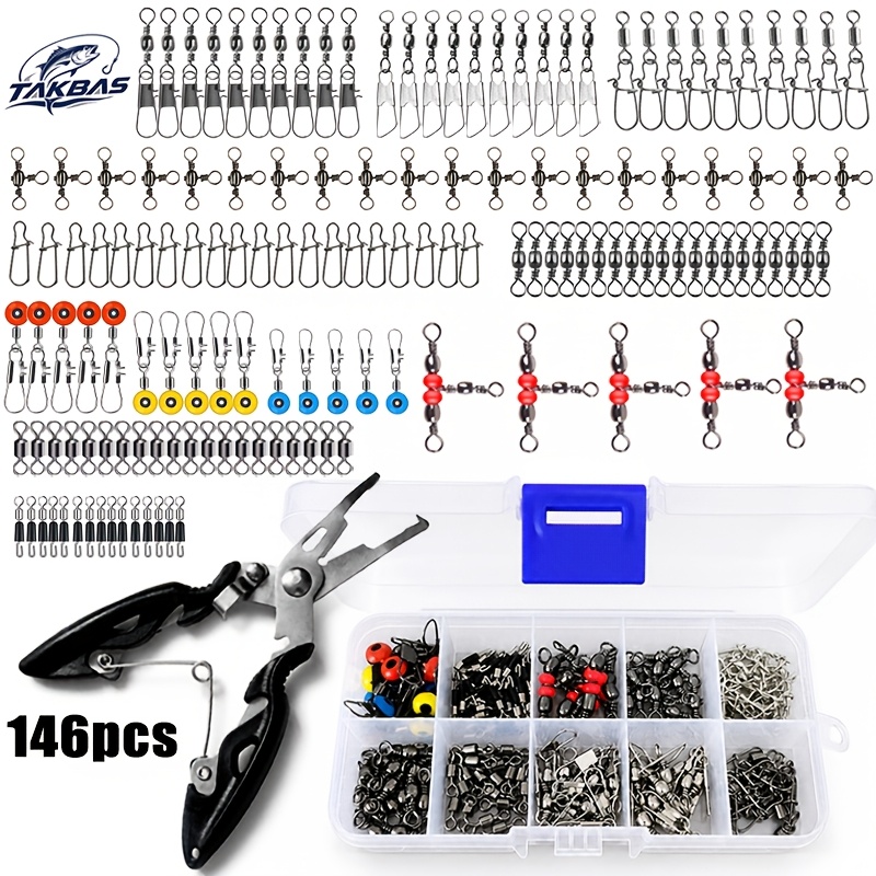Freshwater Fishing Kit - 146종 낚시 터미널 태클 키트 (낚시