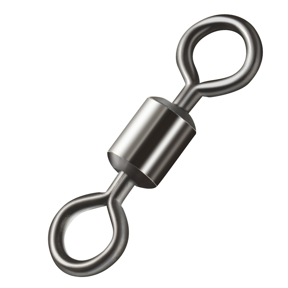 Fishing Equipment Wholesale - 100pcs 베어링 회전 낚시 커넥터 스테인레스