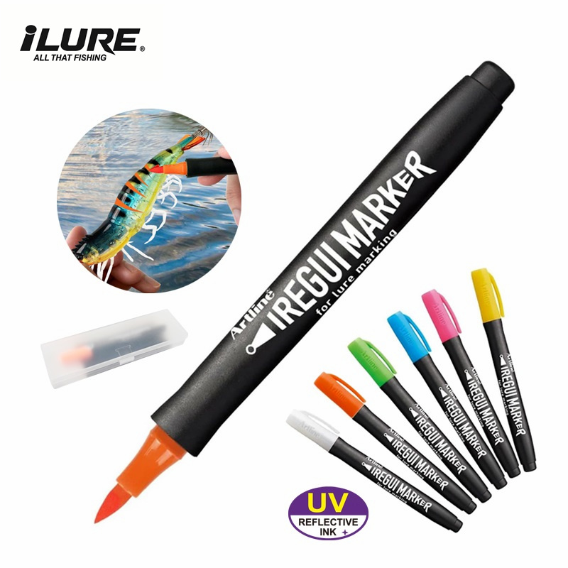 새로운 낚시 도구 UV 형광 페인트 펜, 소프트/하드  - Fishing Equipment Lures 리뷰 및 가격