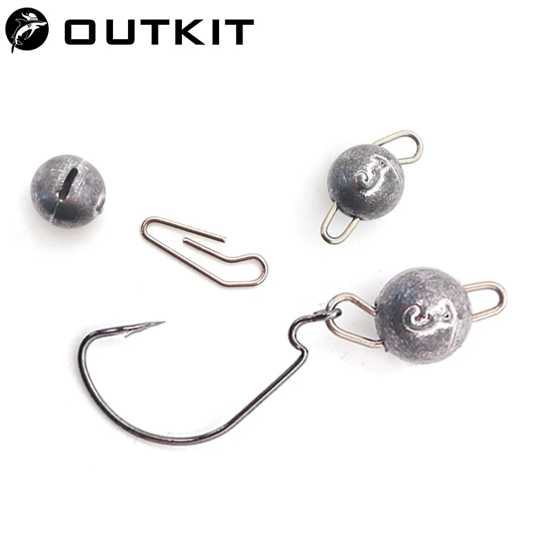 OUTKIT 리드 헤드 싱커 소프트 루어 후크, 텍사스 - Fishing Equipment Lures 리뷰 및 가격