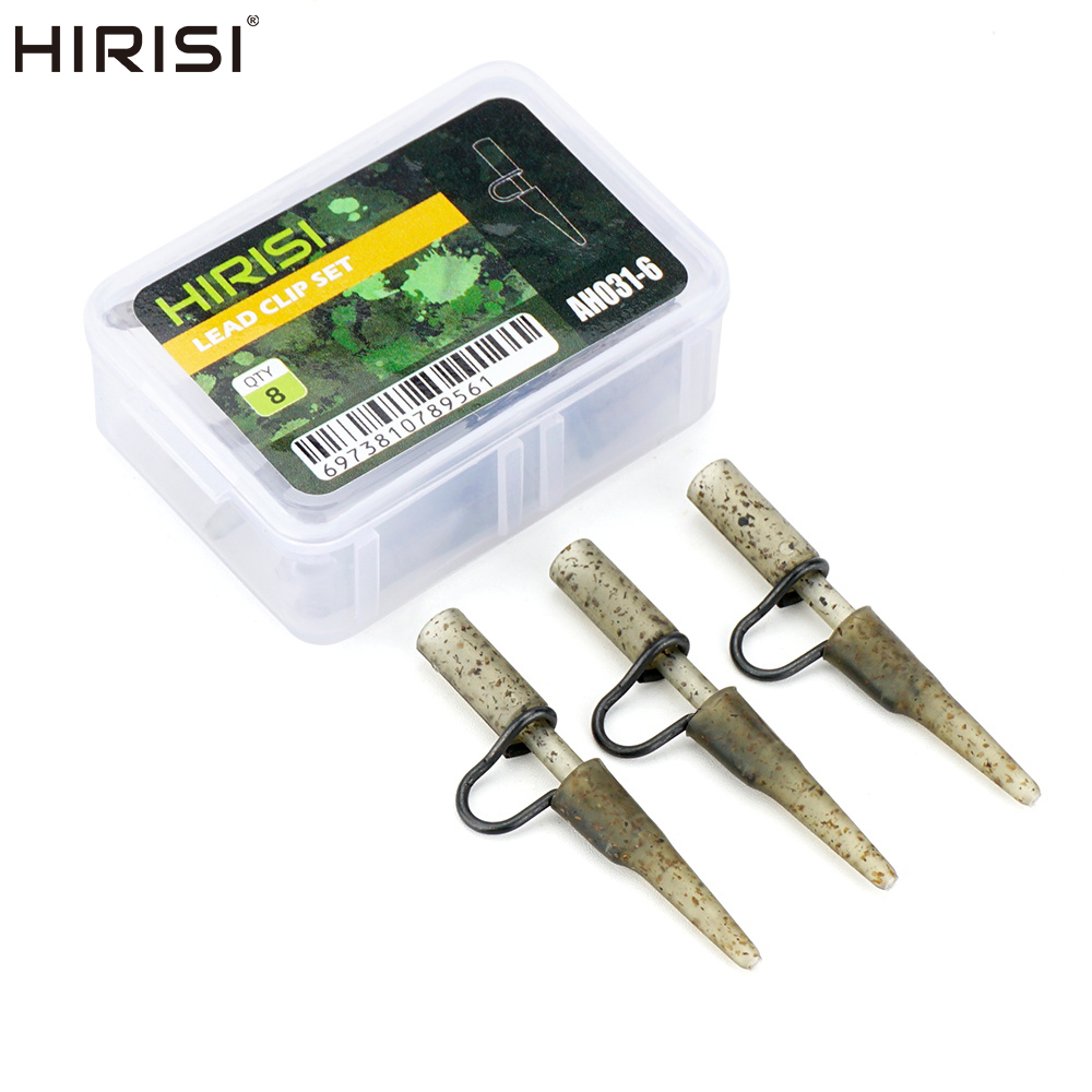 히리시 8개입 잉어 낚시 액세서리 헤비 듀티 리드 클립 - Fishing Equipment Wholesale 리뷰 및 가격