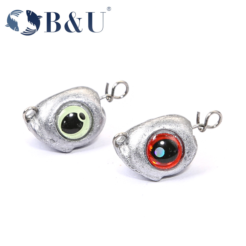 B&U 스윙 지그 헤드 체부라슈카 싱커 낚시 지그 헤드 - Fishing Equipment Lures 리뷰 및 가격